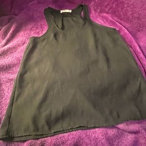 Hollister Sheer black xs tank. no rips no tears no fading no runs. gently used